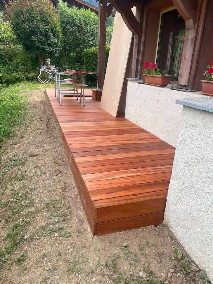 Terrasse en bois exotique   Muiraciatara