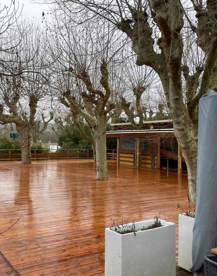 Terrasse en bois sur mesure Les Houches