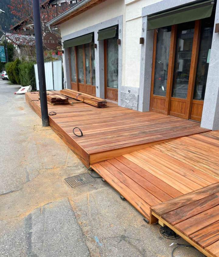Structure en bois Les Houches